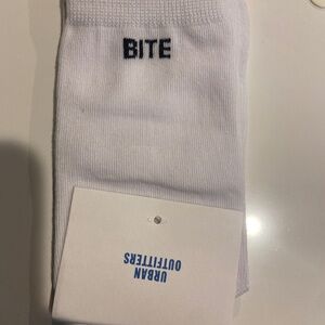 Urban outfitter white crew socks